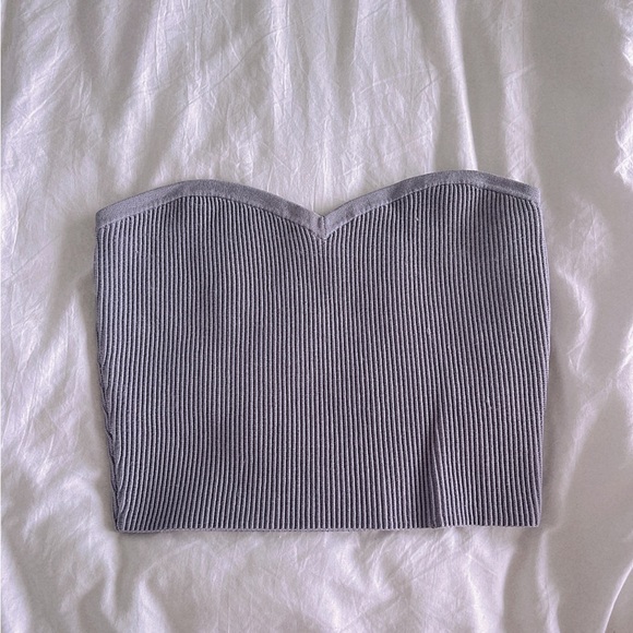 Babaton Sculpt Knit Sweetheart Tube Top - Picture 3 of 3